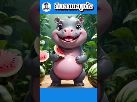กินตามหมูเด้ง #การ์ตูน #ตลก #สนุก