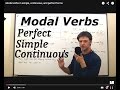 Understanding English Tenses and Modals
