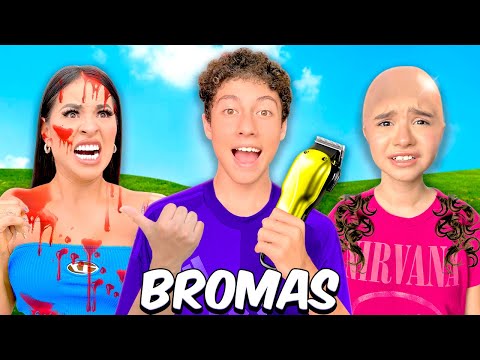 24 HORAS DE BROMAS A NUESTRAS NOVIAS!!