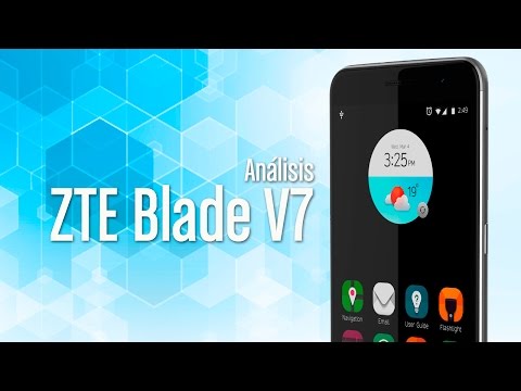 (SPANISH) ZTE Blade V7, análisis, características completas y opinión
