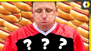 What Joey Chestnut's Stomach Looks Like After 70+ Hot Dogs (ITS INSANE)