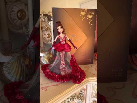 Disney Designer Doll unboxing Part 5✨ Belle 🥀 ✨ edition! Anna and Elsa or Princess Jasmine next?