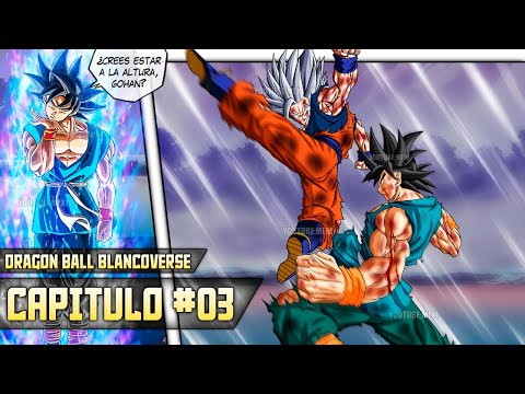 Goku UI Propio PONE A PRUEBA a Gohan Bestia | Dragon Ball Blancoverse | Capitulo 3