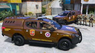 ABORDAGEM + CONFRONTO RONDESP LESTE PMBA | GTA 5 POLICIAL