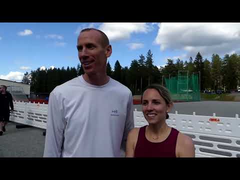YouTube video thumbnail: US Couple Tops Wife-Carrying World Championship in Finland