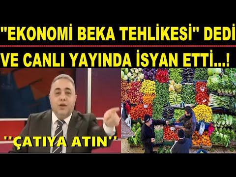 BÖYLE İSYAN ETTİ..! ''EKONOMİ ARTIK BEKA TEHLİKESİ''