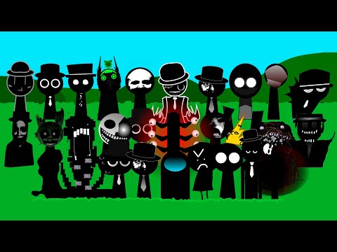 Incredibox Sprunki - All Black Characters