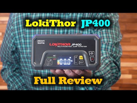 LokiThor JP400 - Jump Starter / Air Pump | Full Review