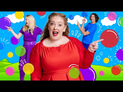 Pop the Bubbles - Learn Colours 🟡🟣🟢🔴 Kids Color Song