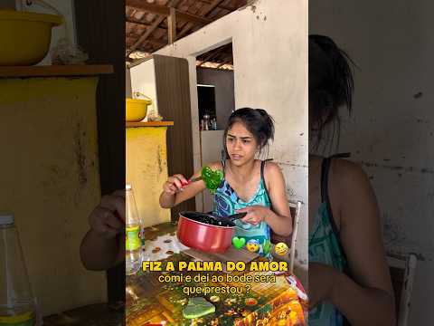 Comeriam minha palma do amor ? 😂😳 #cactos #morangodoamor #vlog #receitas #humor