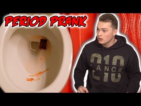 PERIOD PRANK ON BOYFRIEND! (LANCE STEWART)