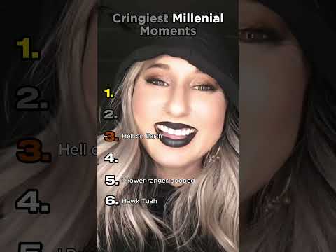 Ranking the cringiest millennial moments of 2025 #ranking #cringe