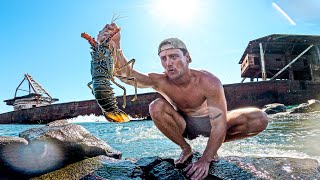2 DAYS Eating What We Catch (Shipwreck Island)
