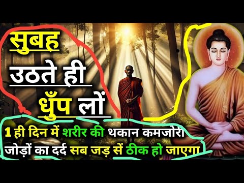 सुबह उठते ही धुप लों जिंदगी में कभी बीमार नहीं पढोगे | Buddhist StoryTo Benefits Of SunLight