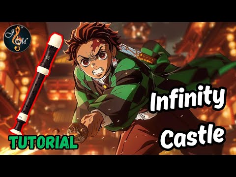 Demon Slayer: Castillo Infinito en flauta dulce 🎵 (Tutorial fácil)