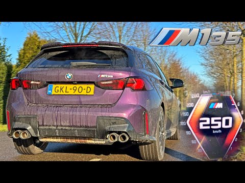 2025 BMW M135 F70 // 0-100 100-200 SOUND & TOP SPEED POV on AUTOBAHN