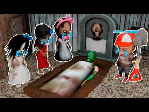Bad Babies Bosses: RIP All - Zombie Granny Says Goodbye! Funny Horror Animation