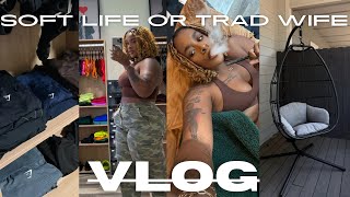 Soft life or TRAD WIFE? Making our new house into a home👨‍👩‍👦🤍