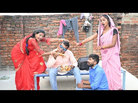 लोन मैनेजर का स्वागत करी पगली नए अंदाज में//Bhojpuri comedy