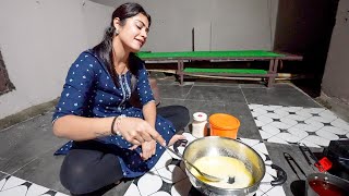 Raat ke 12 bje banaya halwa 
