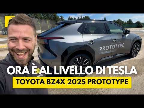 Toyota bZ4X 2025 Prototype: così è pronta a sfidare Tesla