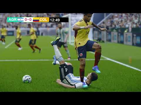 ?ARGENTINA vs COLOMBIA EN VIVO | FINAL | Copa América 2024 PES 21 Simulation Gameplay