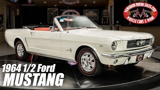 1964 1/2 Ford Mustang Convertible For Sale Vanguard Motor Sales #5602