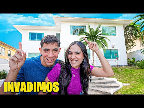 INVADIMOS A NOVA MANSÃO RAFA E LUIZ SEM ELES SABEREM