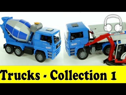 Trucks | Family Sing Along - Muffin Songs - грузовик