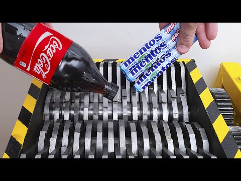 Shredding Cola and Mentos!