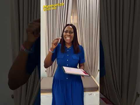 Memorize With Me - Pst. [Dr.] Eno Jerry