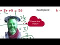 Combining Like Terms and Equations