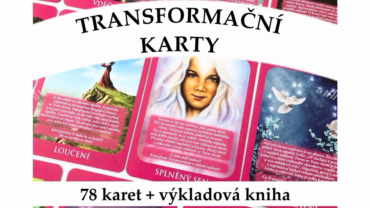 TRANSFORMAČNÍ KARTY (78 karet + kniha)