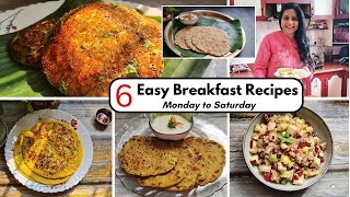 6 Easy and healthy breakfast recipe | #instanthandvo #highprotein #breakfast