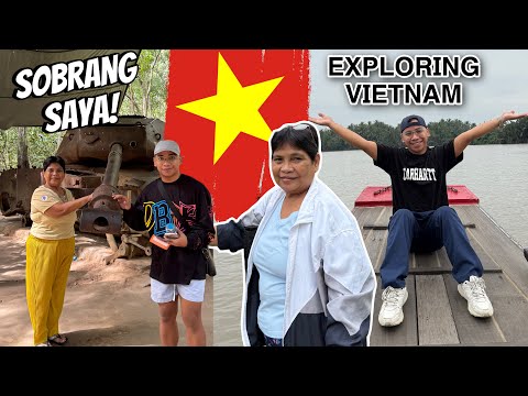SOBRANG SAYA NI MAMA! (NAG-EXPLORE KAMI SA VIETNAM!)