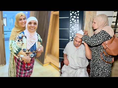 لالة حادة غادي طير بالفرحة 😲 وبا قدور مصدوم 😥