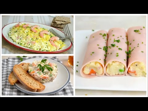 3 Recetas de ENSALADILLA PARA VERANO