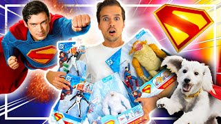 Compre TODOS los juguetes de la nueva pelicula de SUPERMAN !! / Memo Aponte