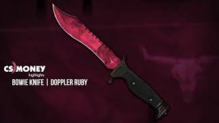 Bowie Knife Doppler Ruby Gameplay Bowie Knife Doppler Ruby Gameplay