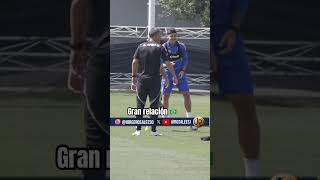 Gran relación entre Henrique Simeone y Rómulo | Tigres #tigresuanl