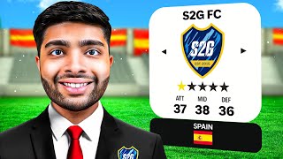 I Create my Own Club…in Spain