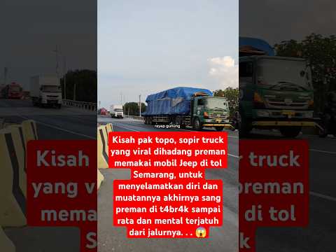 supir truck yang berani#shorts #truck #jalurpantura #jalan #kuat