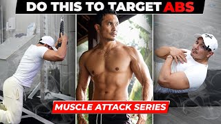 GROW SIX PACK ABS Fast in 2025|TOP 3 EXERCISES| Muscle Attack Series|
