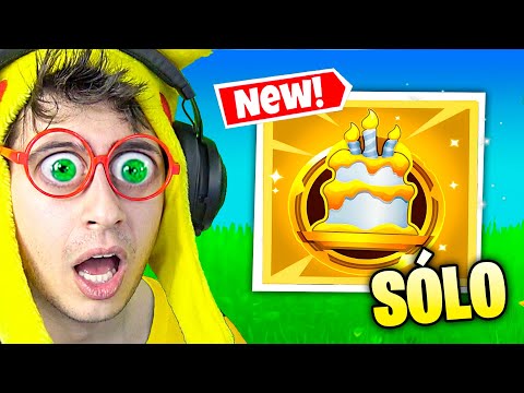 Reto MEDALLÓN de CUMPLEAÑOS 🥳🎈!! (Actualización Secreta) - Fortnite