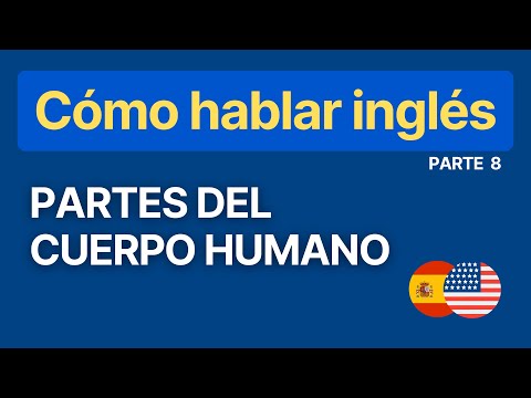 Serie: Cómo hablar Inglés - Parte 8: Partes del cuerpo humano