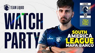 REACT DO ZIGUEIRA - LIQUID vs NIP - MAPA 2 - SOUTH AMERICA LEAGUE - PLAYOFFS | R6
