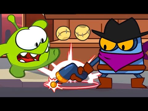 Om Nom Stories -Supernoms - Budak Laser | Kartun Lucu Untuk Kanak-kanak | Om Nom Malay