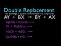 Double Displacement Reactions and Products