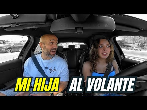 Mi hija ya empieza a CONTROLAR el coche 😎 | Práctica real de CONDUCIR