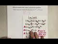 Natural Logarithms and Exponential Equations